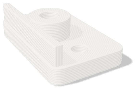 Sample part made from Nylon (PA6 / PA12)
