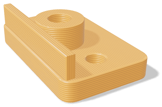 Sample part made from ULTEM™ 1010