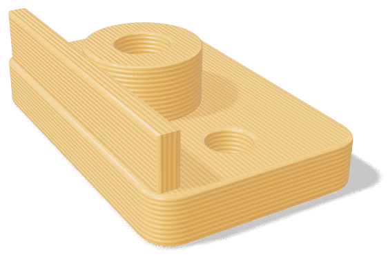 Sample part made from ULTEM™ 9085